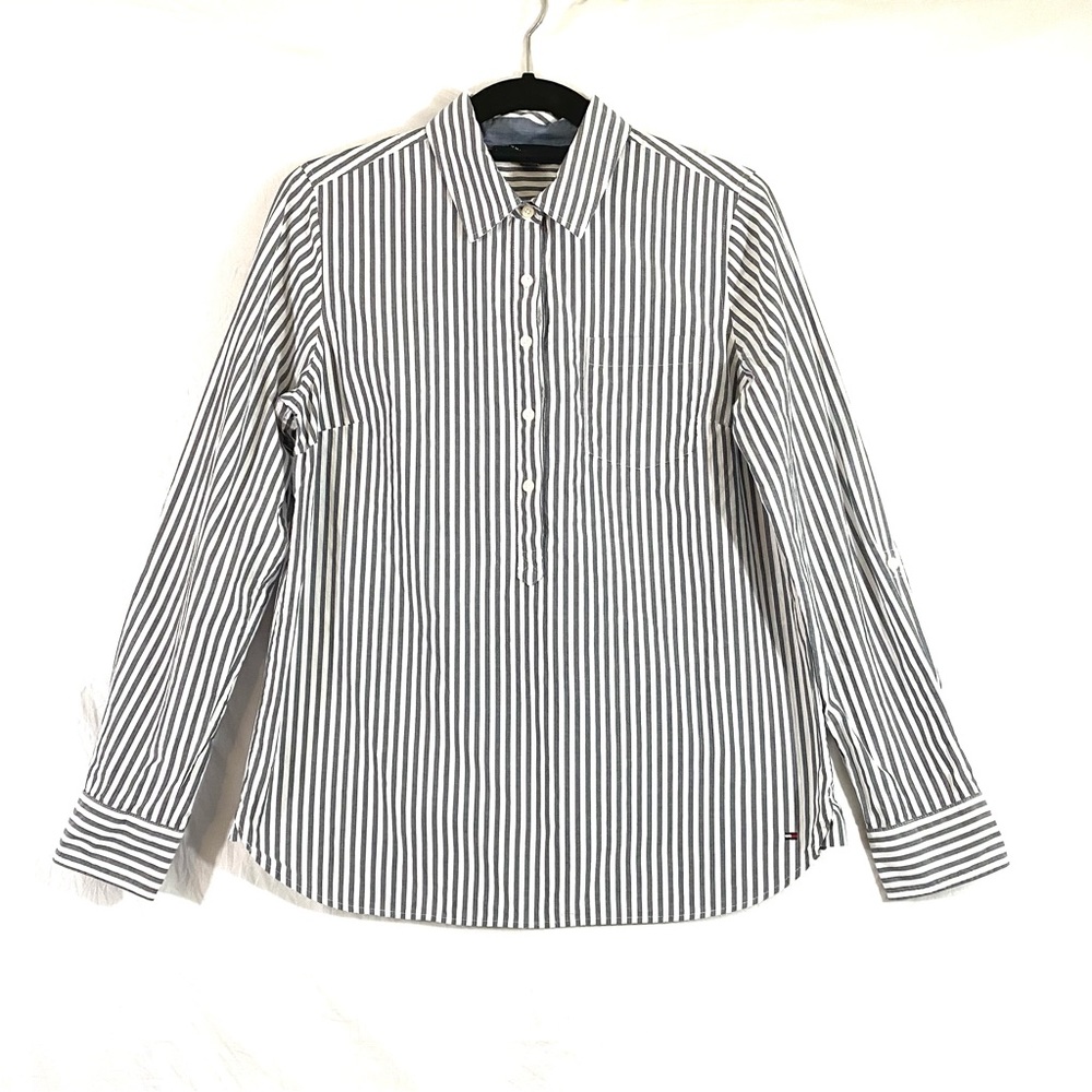 Tommy Hilfiger Womens Long Sleeve Shirt